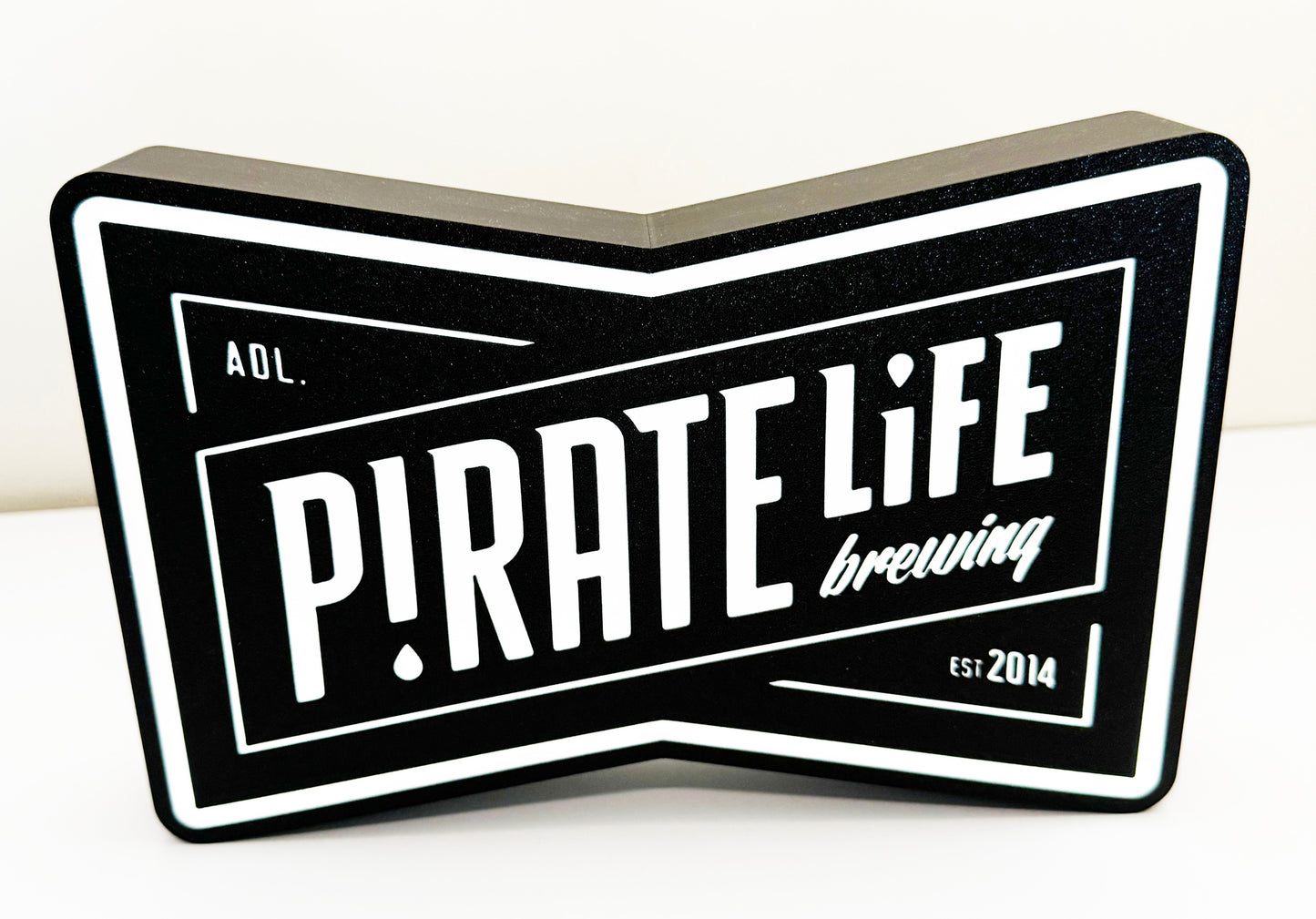 Pirate life led light box