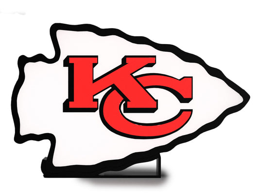 Kansas City Cheifs light box with stand LED