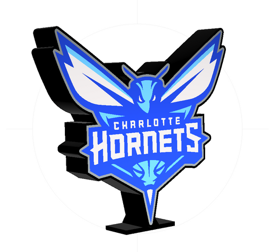 Charlotte Hornets NBA led light box