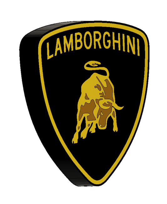 Lamborghini Led light box