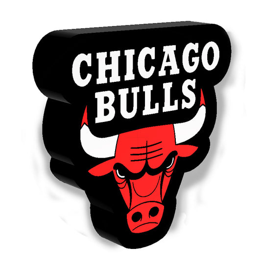 Chicago Bulls light box with stand