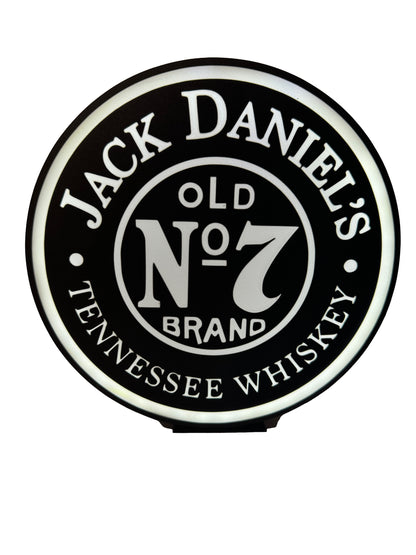 Jack Daniels mancave light box led shelf sign