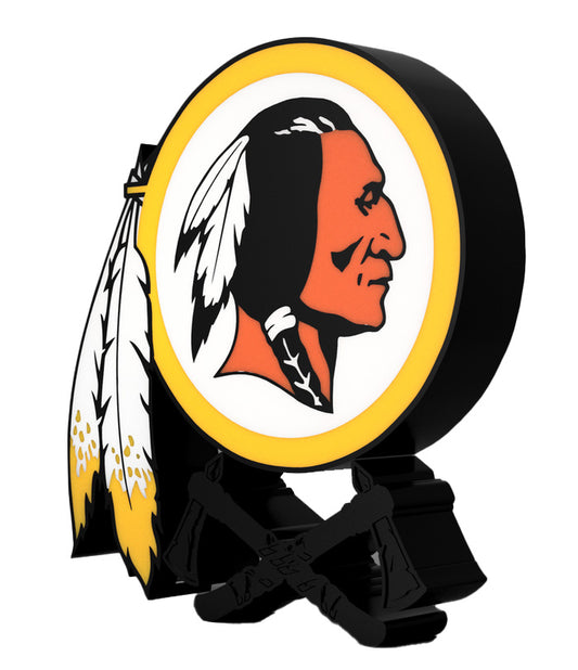 Washington Redskins light box with stand NFL