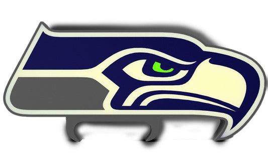 Seattle Seahawkes light box with stand